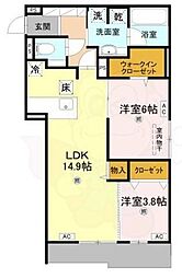 メゾンルル赤川 1階