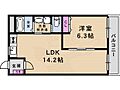 シャトー若杉5階8.3万円