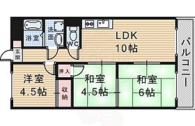 ヴィラみどり  ｜ 大阪府豊中市北桜塚３丁目（賃貸マンション3LDK・2階・60.00㎡） その2