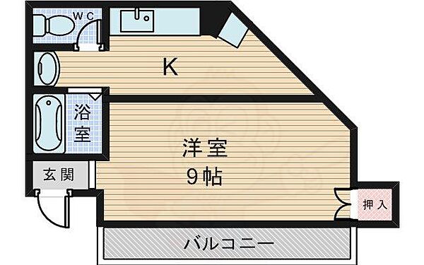 メゾンモモ ｜大阪府豊中市螢池南町２丁目(賃貸マンション1K・3階・25.00㎡)の写真 その2