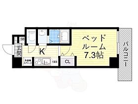 ウインズコート桜塚  ｜ 大阪府豊中市北桜塚２丁目（賃貸マンション1K・3階・25.11㎡） その2