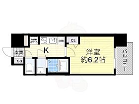 プレサンス庄内ブレイシス  ｜ 大阪府豊中市庄内幸町２丁目19番（賃貸マンション1K・6階・23.18㎡） その2