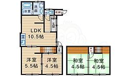 🉐敷金礼金0円！🉐蛍池北町貸家