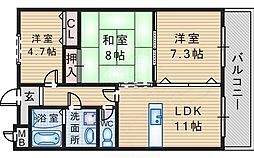 阪急宝塚本線 服部天神駅 徒歩15分 3階/-
