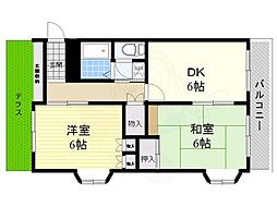阪急宝塚本線 岡町駅 徒歩10分 5階/-