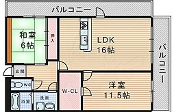 カーサローザ 2階