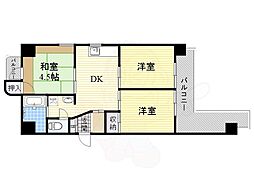 🉐敷金礼金0円！🉐第2ユーロハイツ東豊中