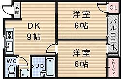 NEROSSO豊中 2階/202
