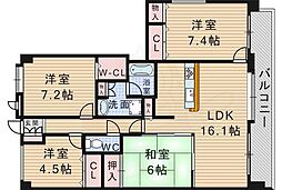 阪急宝塚本線 岡町駅 徒歩8分 5階/-