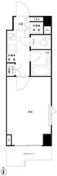 ルーブル西早稲田弐番館 1Kの間取図画像