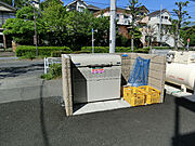 入居者専用ゴミ捨て場