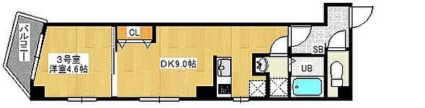 千葉県柏市南柏中央(賃貸マンション1DK・4階・31.02㎡)の写真 その2