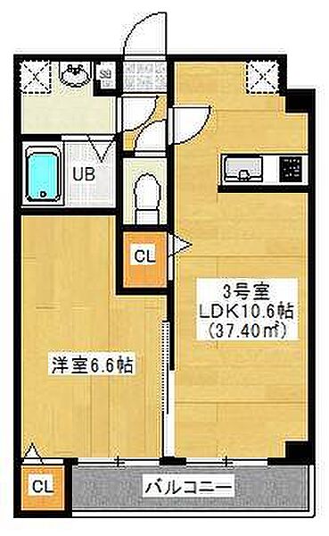 千葉県千葉市花見川区幕張本郷4丁目(賃貸マンション1LDK・1階・37.40㎡)の写真 その2