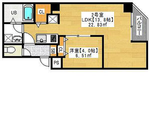 東京都台東区松が谷3丁目(賃貸マンション1LDK・3階・40.09㎡)の写真 その2