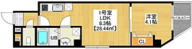 Toastina新宿 701 ｜ 千葉県千葉市中央区新宿1丁目1-10（賃貸マンション1LDK・7階・28.44㎡） その1