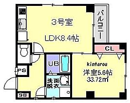 千葉県千葉市中央区新宿1丁目14-14（賃貸マンション1LDK・4階・30.09㎡） その2