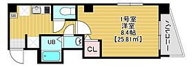 PARK　MINATO本千葉 301 ｜ 千葉県千葉市中央区港町（賃貸マンション1K・3階・25.81㎡） その1