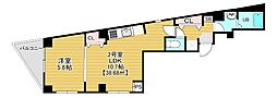 The House Minowa 1LDKの間取図画像