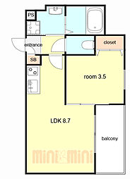 阪神なんば線 福駅 徒歩12分 1階/-