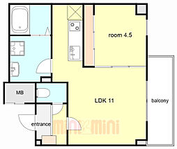 阪急神戸本線 六甲駅 徒歩13分 3階/-