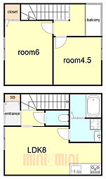 神戸市西神・山手線 上沢駅 徒歩10分 1階/-