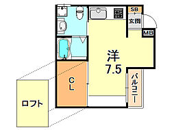 阪神本線 岩屋駅 徒歩3分