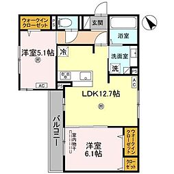 阪神本線 鳴尾・武庫川女子大前駅 徒歩8分 2階/-