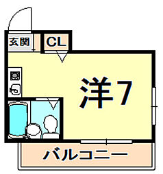 阪急今津線 甲東園駅 徒歩5分 2階/-