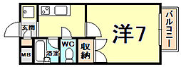 阪急今津線 仁川駅 徒歩5分 2階/-
