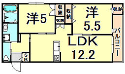 阪神本線 鳴尾・武庫川女子大前駅 徒歩15分 3階/-