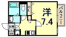 阪急今津線 甲東園駅 徒歩8分 1階/-