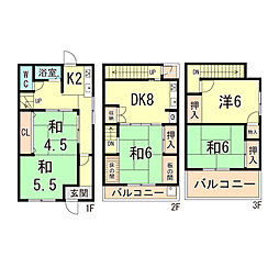 阪急今津線 甲東園駅 徒歩18分