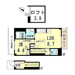 阪急甲陽線 苦楽園口駅 徒歩5分 2階/-