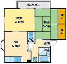 殿山フォレストハウス 101 ｜ 埼玉県川越市大字的場（賃貸アパート2DK・1階・40.50㎡） その2