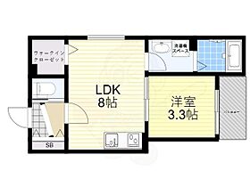 REGIES塚口南2  ｜ 兵庫県尼崎市上坂部３丁目（賃貸アパート1LDK・3階・29.46㎡） その2