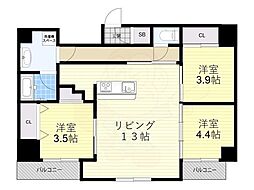 間取図画像 3LDK