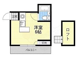 サンパレス21東園田2 3階/-
