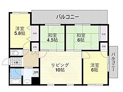 パープルツイン園田 4階