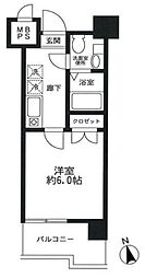 ドゥーエ川口 1Kの間取図画像