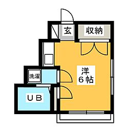 間取図画像 ワンルーム