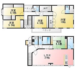 NKハウス 5SLDKの間取図画像