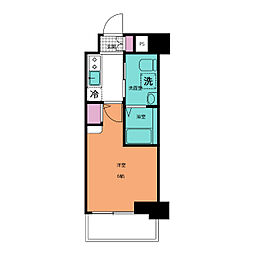 RJRリクロス高砂 1Kの間取図画像