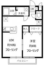 ローゼンハイムB  ｜ 埼玉県川越市南通町（賃貸アパート1LDK・1階・39.74㎡） その2