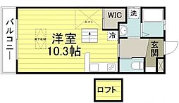 間取図画像 ワンルーム