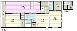 ダンケ 3LDKの間取図画像