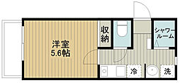 仮称MKアパートメント 1Kの間取図画像