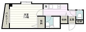 鶴瀬岡本ビル  ｜ 埼玉県富士見市鶴瀬東２丁目（賃貸マンション1K・3階・24.18㎡） その2