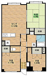 間取図画像 3LDK