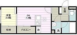 間取図画像 1DK