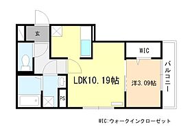 D-room松井山手南  ｜ 京都府京田辺市薪西窪（賃貸アパート1LDK・3階・33.64㎡） その2